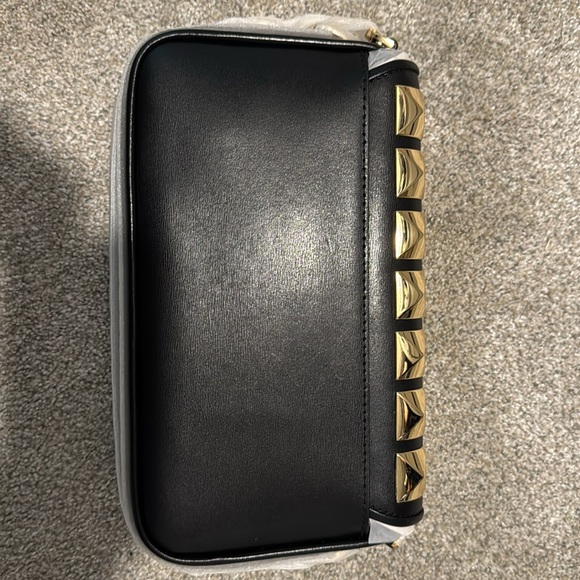 Michael Kors Bradshaw Studded Leather Shoulder Bag - Picture 6 of 6